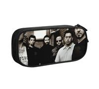 YINGD Linkin Park Pencilcase Large Capacity Pencil Case Double Zipper