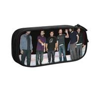 YINGD Linkin Park Pencilcase Large Capacity Pencil Case Double Zipper