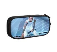 YINGD Machine Gun Kelly Pencil Case Scratch-Resistant Surface - Oxford Polyester for Long-Lasting Use in School, Office