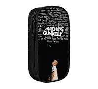 YINGD Machine Gun Kelly Pencil Case with Padded Handle - Easy Carry Oxford Fabric Bag for School, Office, Art Classes