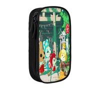 YINGD Manga Hunter X Hunter Pencil Case Killua Zoldyck Devil Eye Pencilcases Pen Student Large Bag Office