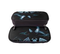 YINGD Marvel Comics Pencil Case Waterproof Brown Pen Bag for Artists Students & Professionals