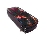 YINGD Marvel Comics Pencil Case Waterproof PU Leather Pen Organizer for Artists & Students