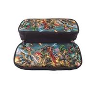 YINGD Marvel Comics Pencil Case Waterproof Synthetic Leather Bag for Artists Writers & Professionals