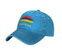 YINGD Mauritius Flag Mauritians Adjustable Baseball Cap Breathable Unisex Sun Hat