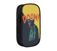 YINGD Mf Doom Pencil Case, Multipurpose Pencase,Large Capacity Durable Pencil Pouch Storage Pen Bag Organizer Stationery