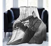 YINGD Microfiber Throw Blanket David Actor Cassidy Soft Flannel Blanket Warm and Fluffy Anti pilling Blanket for Adults Kids 125x100cm