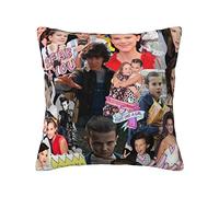 YINGD Millie Actress Bobby Brown Linen Decorative Throw Pillow Pillowcases Square Cushion Case Floor Pillowcases