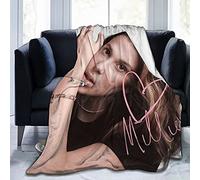 YINGD Millie Bobby Brown Blanket D Print Lamb Blanket Plush Blanket Bedding Decor Blanket for Living Room Bedroom Dorm Decor
