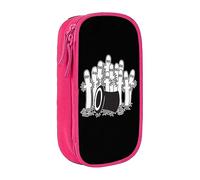 YINGD Moomin Hattifattener Pattern Pencil Case Large Capacity Pencil Holder Stationery Case Pen Bags Cute Boys Girls Children Celebration Blue v82m