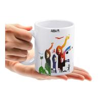 YINGD Mug ABBA The Album Coffee Cup Mug Large Capacity Ceramic 330ml Double Sided Print Beer Heat Resistant Overflow No Condensation Washable Easy to Carry Present