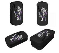 YINGD Murder Drones Anime Pencil Case N and Uzi Pencilcases Pen Box for Student Big Capacity Bag Students School Zipper Stationery