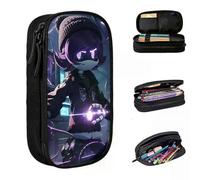 YINGD Murder Drones Cartoon Anime Pencil Cases TV Series Pencilcases Pen Holder Kids Large Storage Bags School Supplies Accessories