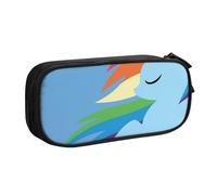 YINGD My Little Pony：Friendship is Magic Pencil Case for Holiday Gifts - Festive Custom Print Oxford Fabric with Zipper Closure