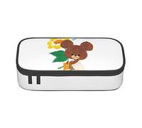 YINGD My Singing Monster Pencil Case High Capacity Department Cute Pouch Pen Holder Bag Ruler Organizer School Girls Boy