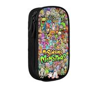 YINGD My Singing Monster Pencil Case Large Capacity Pen Case Double Zippers Pen Bag Pencil case