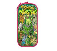 YINGD My Singing Monsters Big Capacity Pencil Case, Large Storage Pencil Pouch Pen Case Bag with Zipper, Pencil Caser