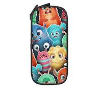 YINGD My Singing Monsters Big Capacity Pencil Case, Large Storage Pencil Pouch Pen Case Bag with Zipper, Pencil Case for School College Student Office Suppl