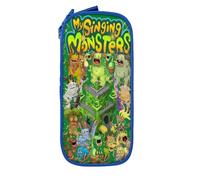 YINGD My Singing Monsters Big Capacity Pencil Case, Large Storage Pencil Pouch Pen Case Bag with Zipper, Pencil Caser