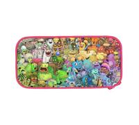 YINGD My Singing Monsters Big Capacity Pencil Case, Large Storage Pencil Pouch with Zipper, Organizer Caser