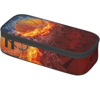 YINGD Native American Patterns Print Pencil Pen Case Large Capacity Pencil Box Bag Durable Pencil Cases Organizer for Office College Adult Teen Girl B