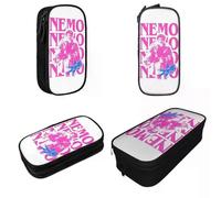 YINGD Nemo The Code Song Contest Pencil Cases Stationery Bag Pen Box for Girl Boy Big Capacity Pencil Bags Students School Stationery