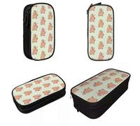 YINGD New Cute Baby Capybara Hitching A Ride Pencil Case Pencil Pouch Pen Holder Student Big Capacity Bag Office Cosmetic Stationery