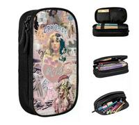 YINGD New Melanie K- Martinez Pencil Cases Trilogy Tour Singer Pencilcases Pen Box Kids Big Capacity Bag Office Gifts Stationery