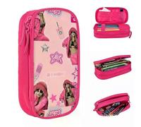 YINGD New Singer Emilia Mernes Pencil Cases Latin Music Pencilcases Pen for Student Big Capacity Bag Office Gift Accessories