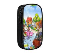 YINGD Nu Pogodi Wolf Cigarette Smoking Pencil Cases Russian Pencilcases Large Bag Students School