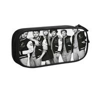 YINGD ONE Direction Pencil Case for Airplane Travel - TSA-Friendly Design with Clear Oxford Fabric & Zipper Closure