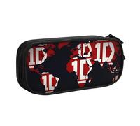 YINGD ONE Direction Pencil Case for Sewing Kits - Compact Organizer with Mesh Pockets for Needles, Thread, Scissors
