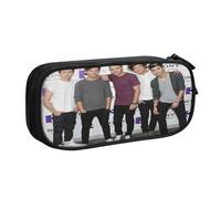 YINGD ONE Direction Pencil Case with Reinforced Edges - Tear-Resistant Oxford Cloth for Heavy-Duty Storage Needs