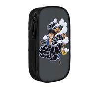 YINGD ONE Piece Pencil Case for Writers & Journalists - 5 Pen Loops + Note Pad Sleeve (Durable Polyester)