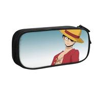 YINGD ONE Piece Pencil Case with Built-in Sharpener - All-in-One Storage for Pencils, Erasers, Rulers (School Use)