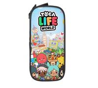 YINGD Peanuts Comic Characters Pencil Case Fashion Snoopy and Charlie Brown Bag for Student Student Pencil Box