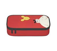 YINGD Pencil Case Baymax Anime Stationery Bag Pen Holder Large Capacity for Students Cute Simple Makeup Pouch School Unisex Goods Character Present