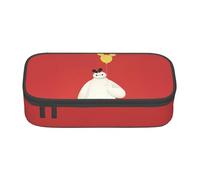 YINGD Pencil case Baymax Anime Stationery Bag Pen Holder Large Capacity Student Use Cute Simple Cosmetic Pouch Unisex dd33b