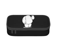 YINGD Pencil case Baymax Anime Stationery Bag Pen Holder Large Capacity Student Use Cute Simple Cosmetic Pouch Unisex A98