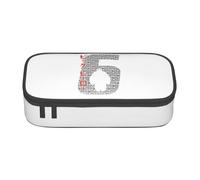 YINGD Pencil case Baymax Anime Stationery Bag Pen Holder Large Capacity Student Use Cute Simple Cosmetic Pouch Unisex er81tt