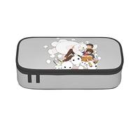 YINGD Pencil case Baymax Anime Stationery Bag Pen Holder Large Capacity Student Use Cute Simple Cosmetic Pouch Unisex j177