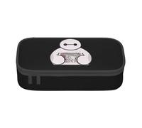YINGD Pencil case Baymax Anime Stationery Bag Pen Holder Large Capacity Student Use Cute Simple Cosmetic Pouch Unisex tt36k