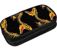 YINGD Pencil Case Dinosaur Skeleton Skull Tyrannosaurus