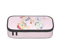 YINGD Pencil case Duffy ShellieMay Gelatoni Anime Stationery Bag Pen Holder Large Capacity Student Use Cute Simple Cosmetic Pouch Unisex j195