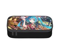 YINGD Pencil case Hatsune Miku Anime Stationery Bag Pen Holder Large Capacity Student use Cute Simple Makeup Pouch School School Unisex Goods chara