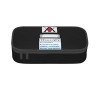 YINGD Pencil Case Hunter License Anime Stationery Bag Pen Holder Large Capacity Student Use Cute Simple Cosmetic Pouch Unisex HV3E133