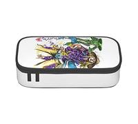 YINGD Pencil case JoJo's Bizarre Adventure Anime Stationery Bag Pen Holder Large Capacity Student Use Cute Simple Cosmetic Pouch Unisex r190