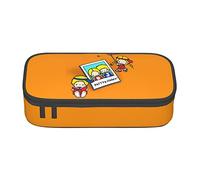 YINGD Pencil Case Patty & Jimmy Anime Stationery Bag Pen Holder Large Capacity Student Use Cute Simple Cosmetic Pouch Unisex j146