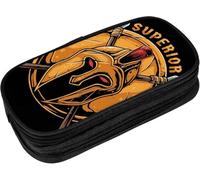 YINGD Pencil Case Spartan Battle Helmet Shield Spear