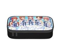 YINGD Pencil case The Quintessential Quintuplets Anime Stationery Bag Pen Holder Large Capacity Student Use Cute Simple Cosmetic Pouch Unisex er62tt